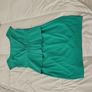 Striking Green Cocktail Dress